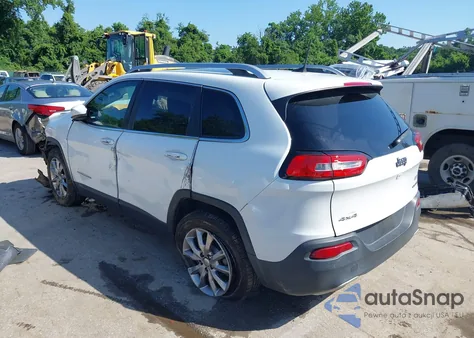 2016 Jeep Cherokee Limited из США, поврежденный, VIN 1C4PJMDB7GW122814